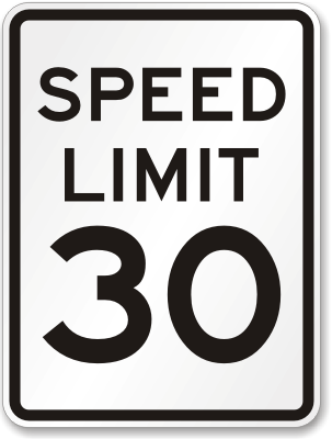 Residential Speed Limit